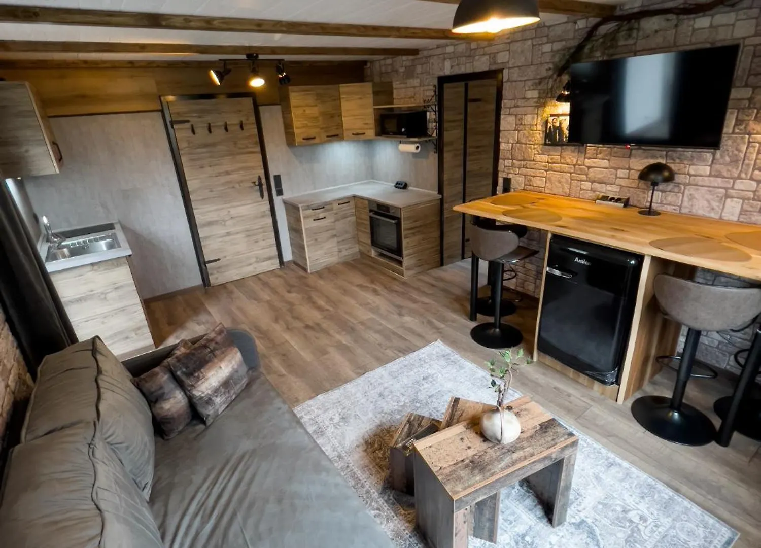 Fewo Ottobeurens Schmuckstueck Gemuetlich-Stylische Wohnung - Amethyst Alemanha
