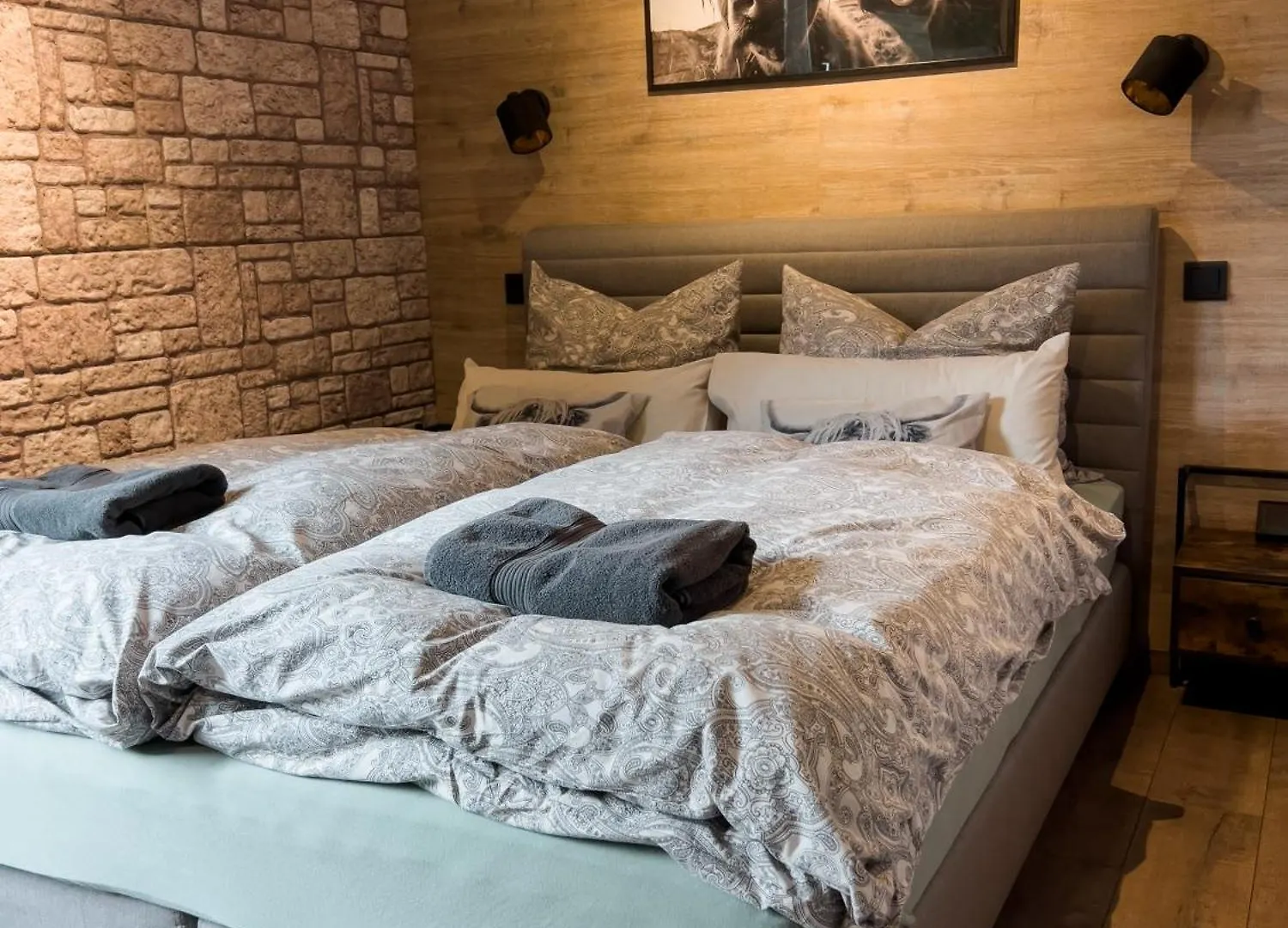 Fewo Ottobeurens Schmuckstueck Gemuetlich-Stylische Wohnung - Amethyst Apartamento